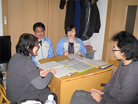 訪問支援の実施